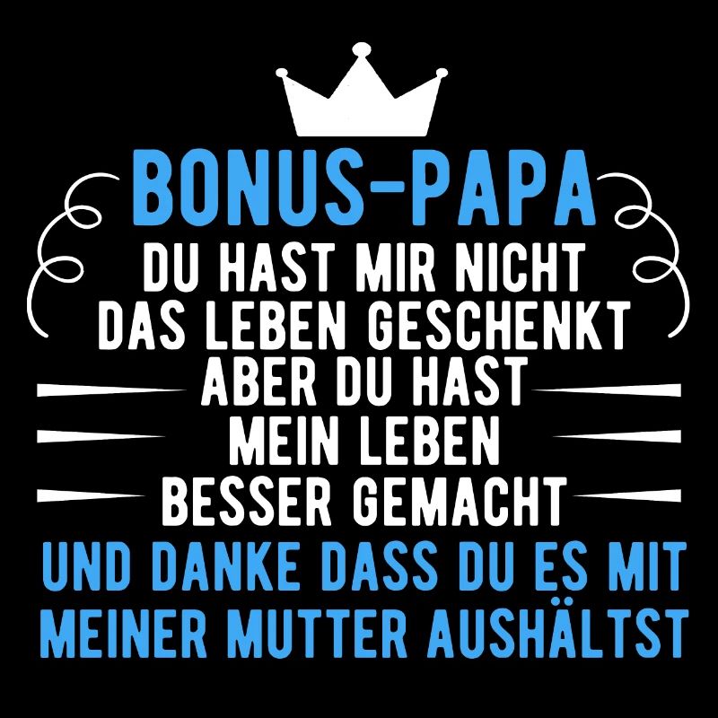 Bonus Papa Stiefvater Geschenk