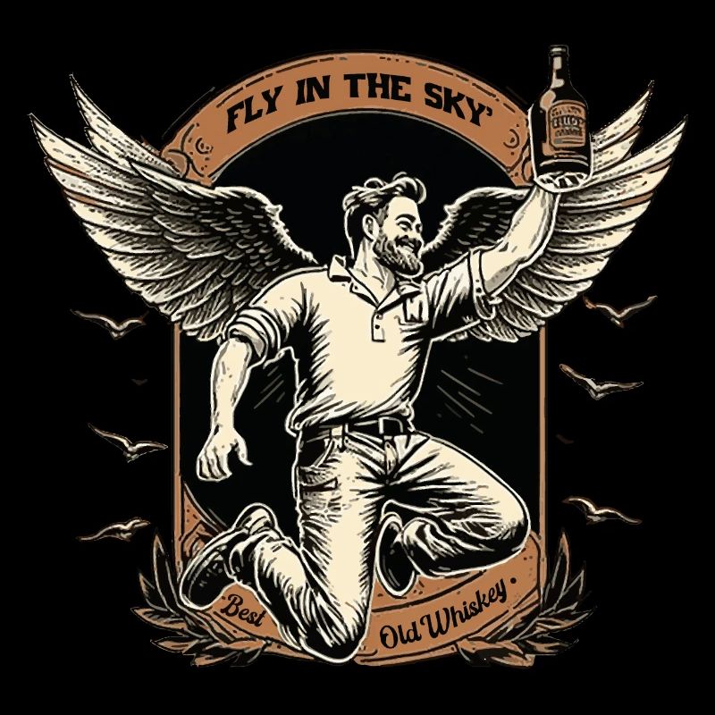 Fly in the sky