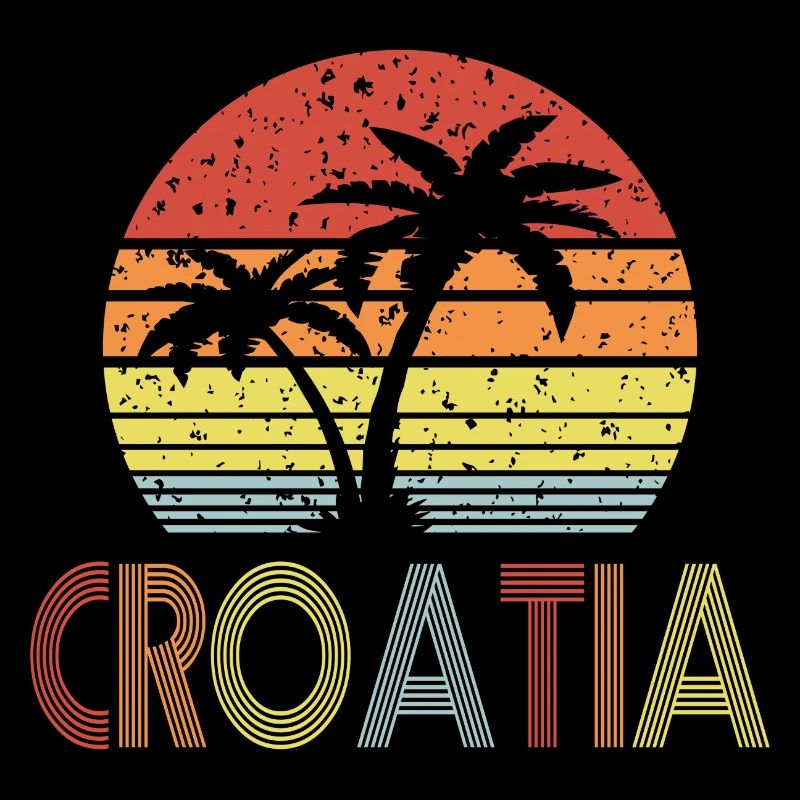 Croatie retro soleil 01