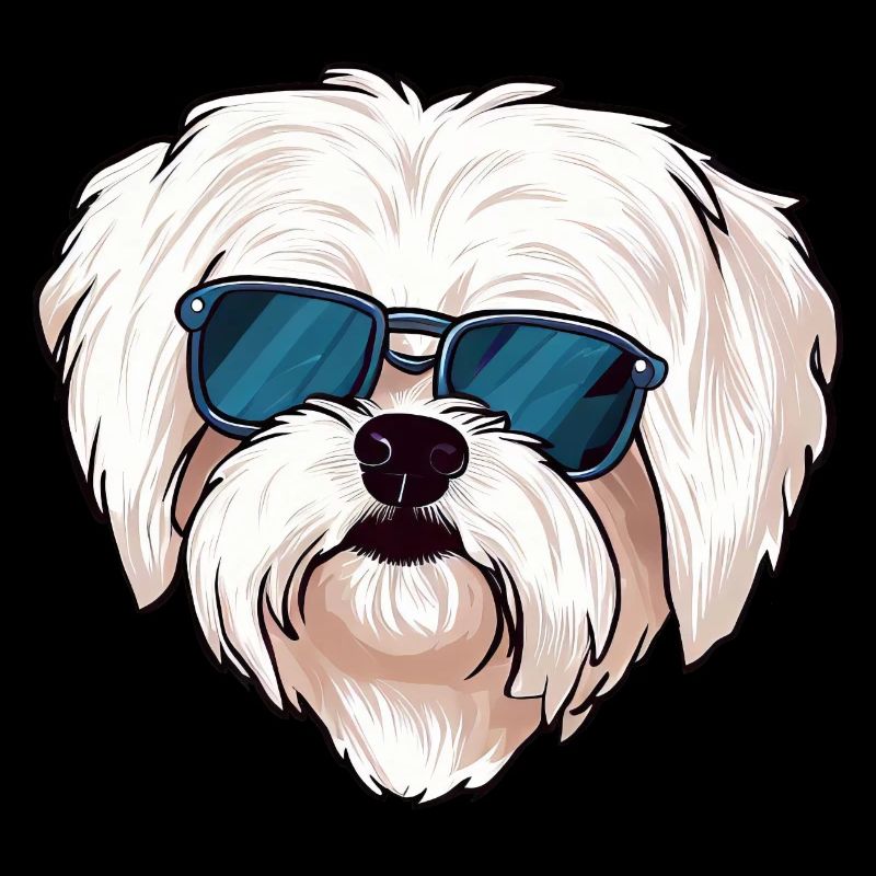 Chien maltais le gangster