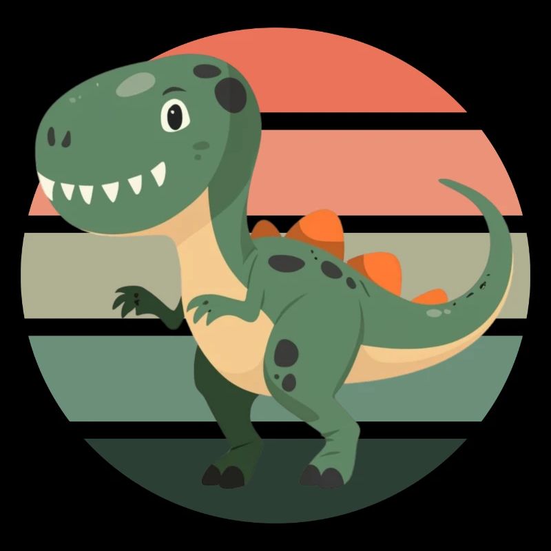 Dinosaure de dessin animé