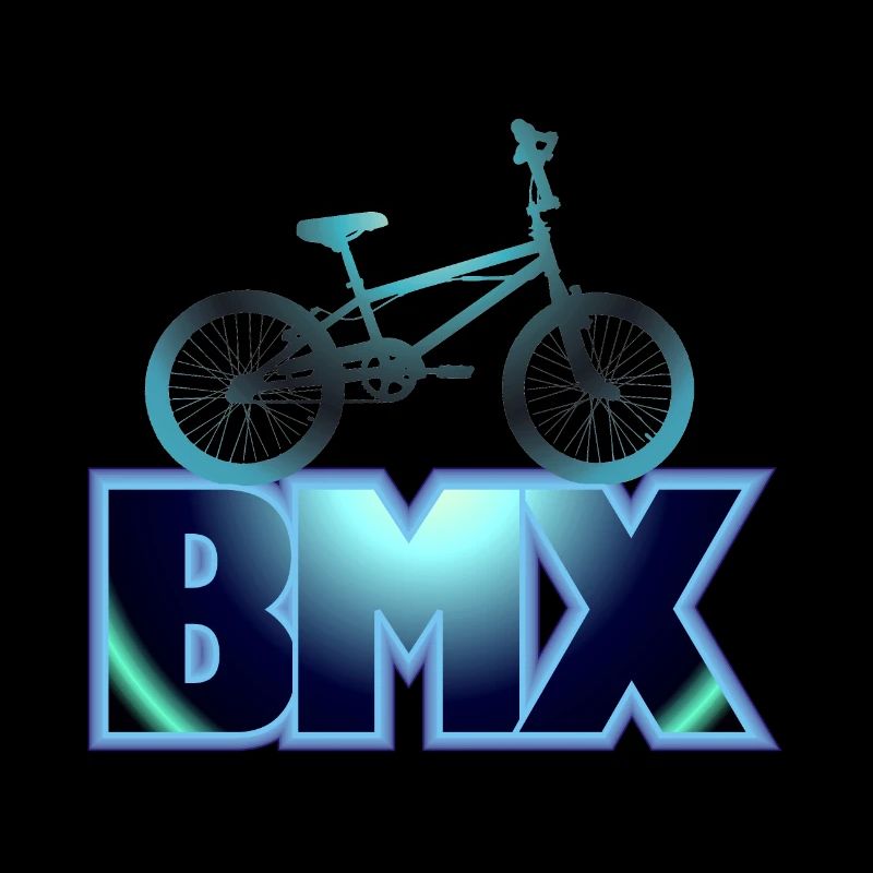 Vélo BMX bleu
