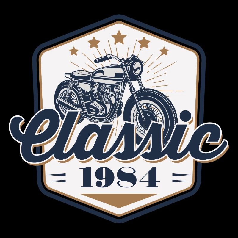 40. Geburtstag 1984 Motorrad Oldtimer