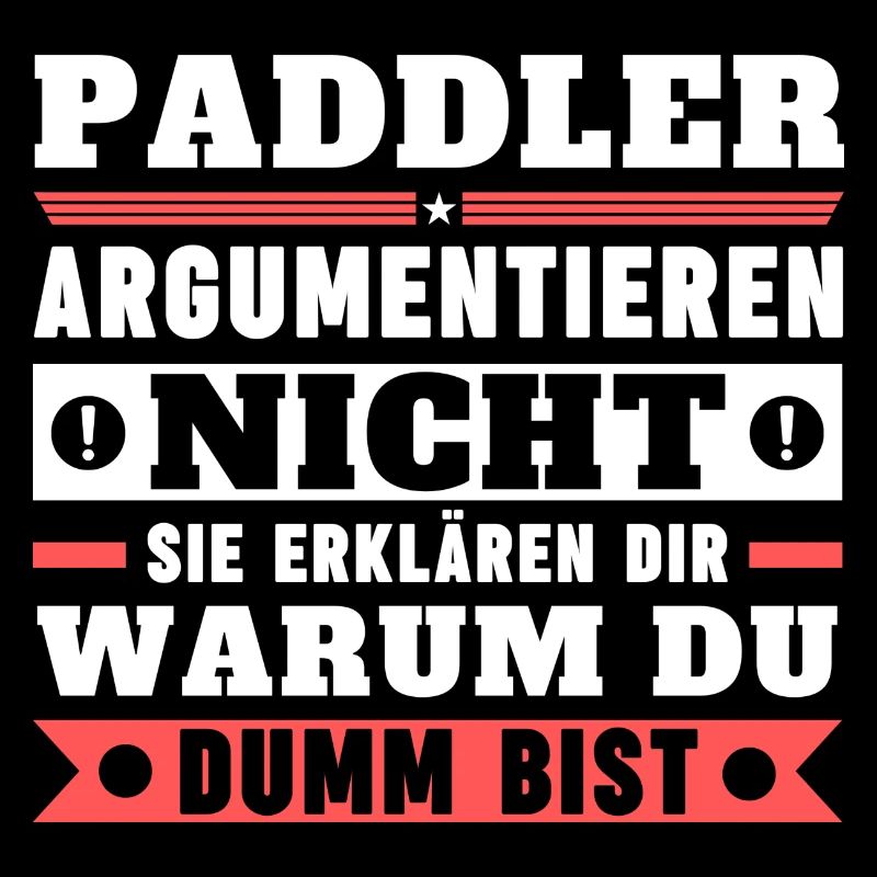 Paddlers don't argue