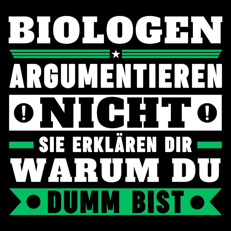 Les biologistes ne discutent pas