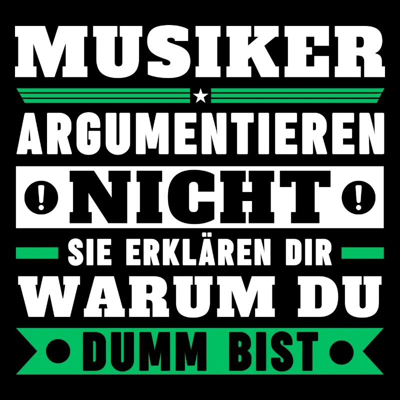 Musiker argumentieren nicht