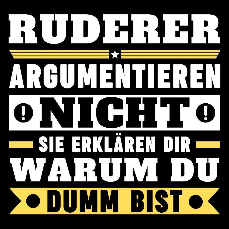 Rowers don't argue