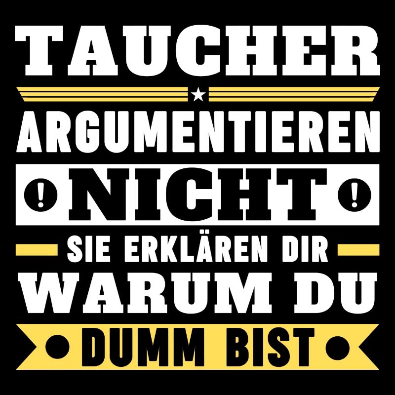 Taucher argumentieren nicht