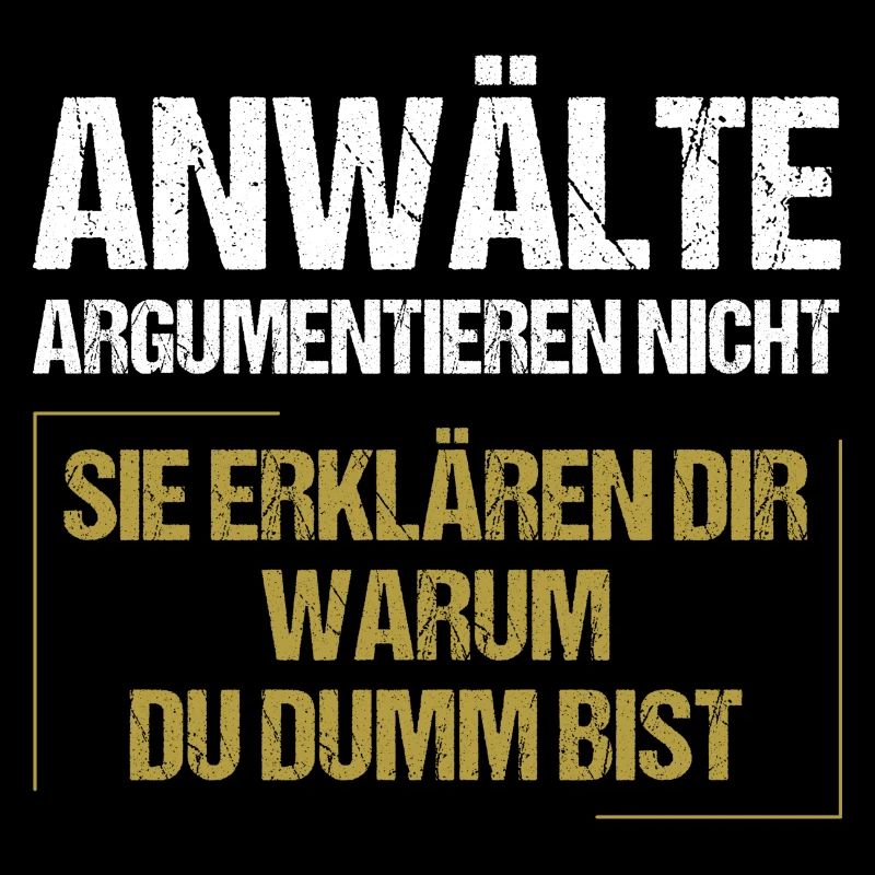 Anwälte argumentieren nicht