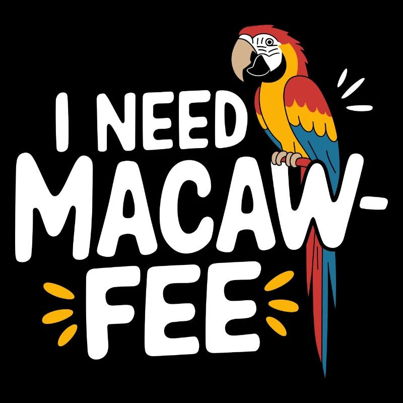 Perroquets et café combinés