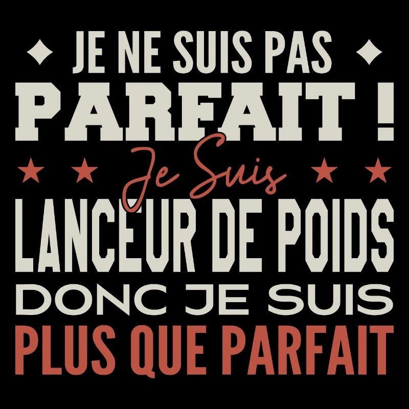 Lanceur de poids le Métier de Rêve Mis à l’Honneur