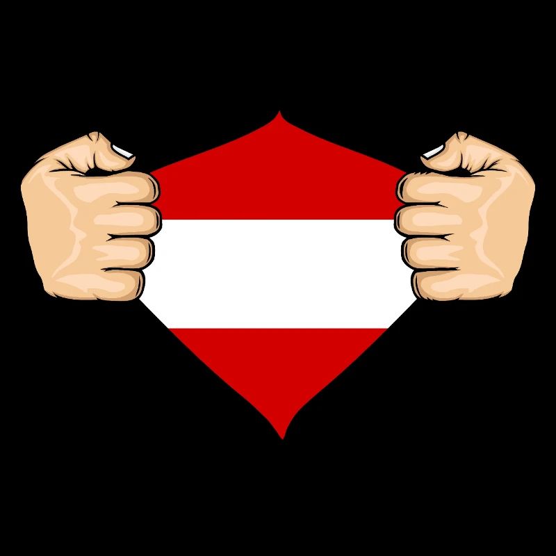 Austria Flag Design