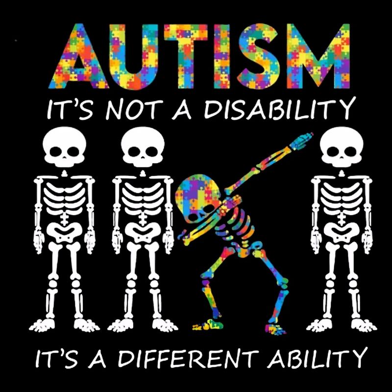 Autismus Regenbogen Puzzle Stolz