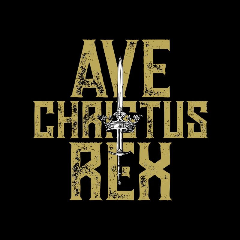 Couronne d’épée Ave Christus Rex