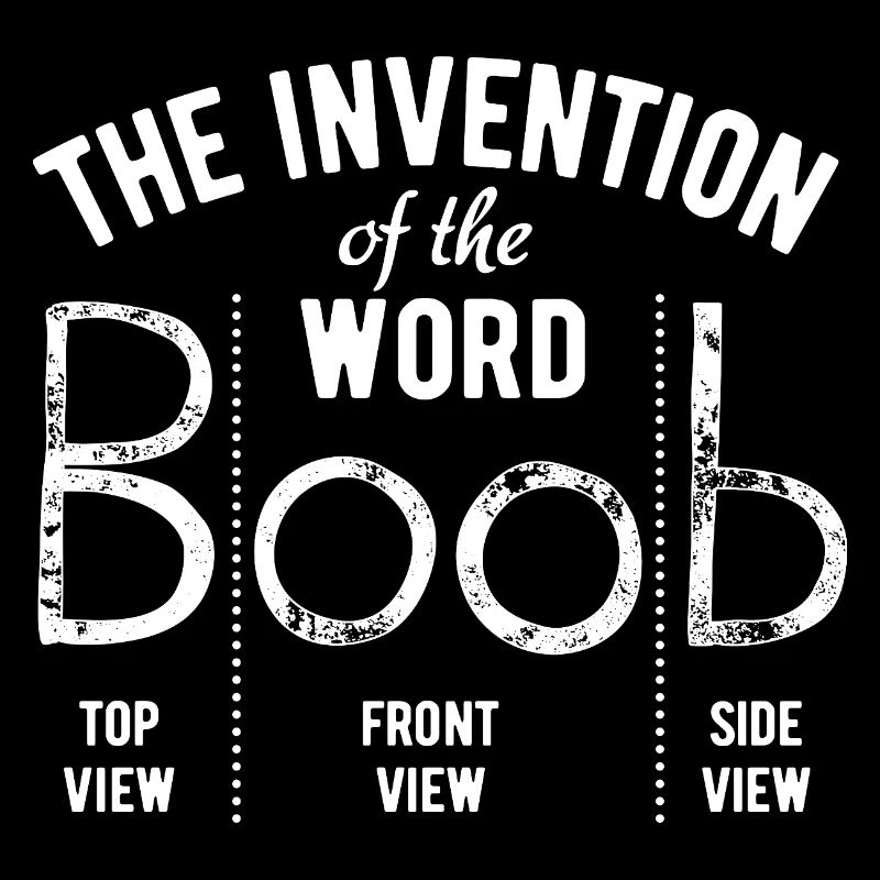 L’invention du mot boob - Fun Gift
