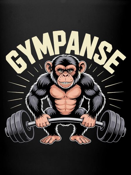 Motif de musculation Gymchimp