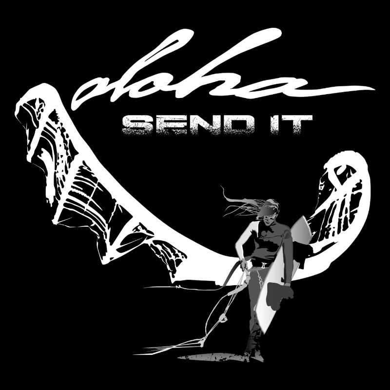 Send it Kitesurferin