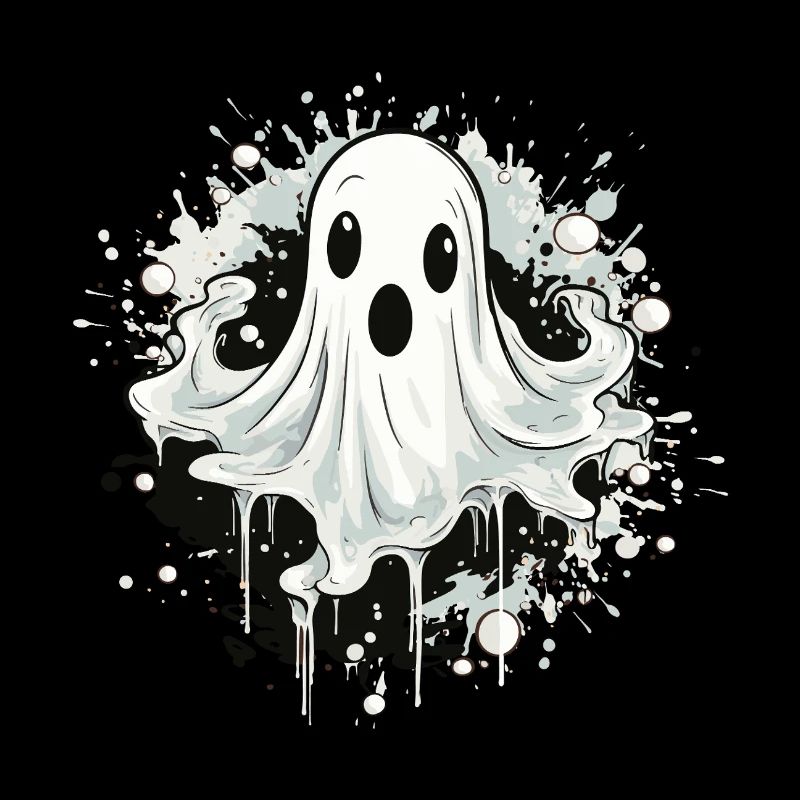 Ghost Splatter Motif