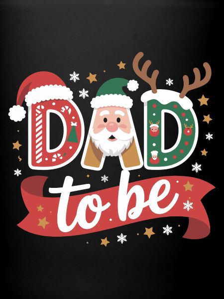 Futur papa Design de Noël