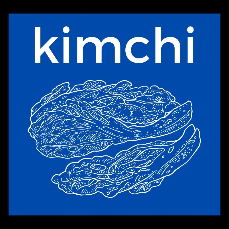 Kimchi Line Style Blue