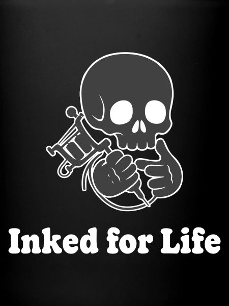 Skeleton Syringe Motif
