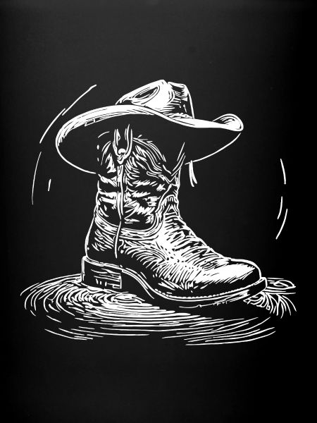 Bateau de cow-boy