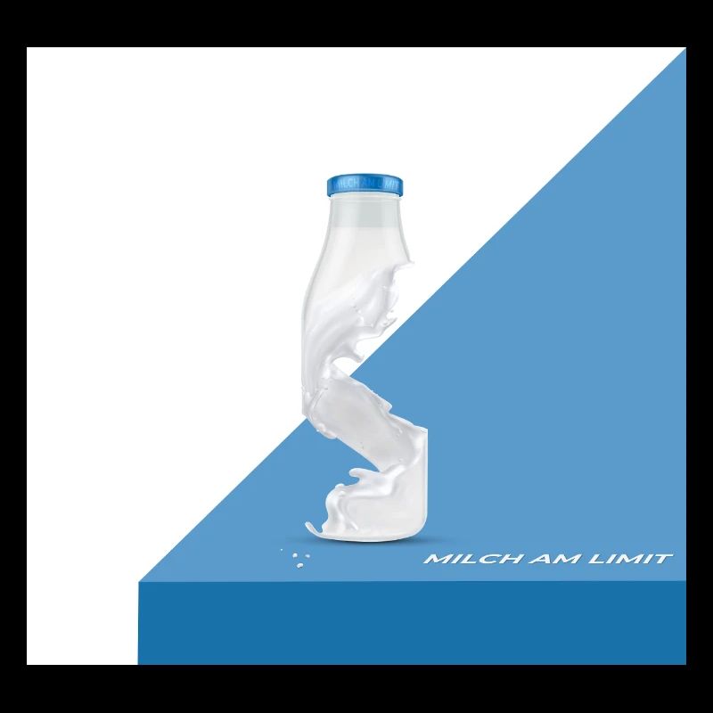 Lait à la limite – Moment de biberon amusant