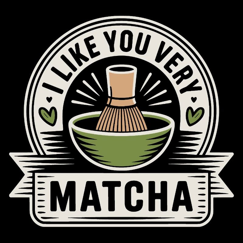 Thé matcha dit thé vert comme toi, très matcha