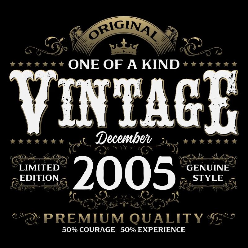 20e anniversaire Millésime Décembre 2005