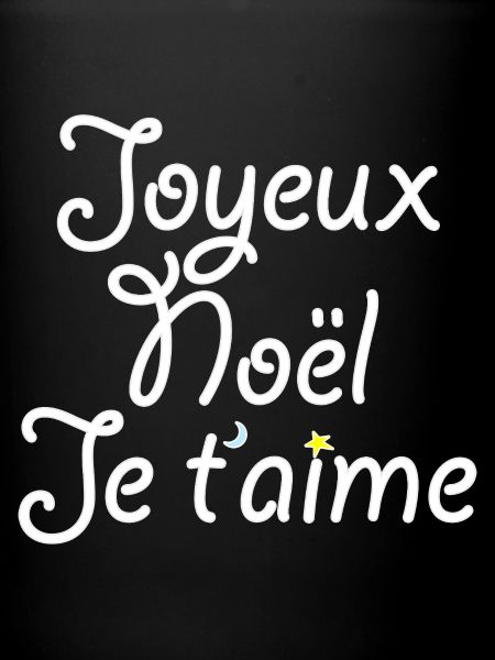 Joyeux Noël Je t'aime
