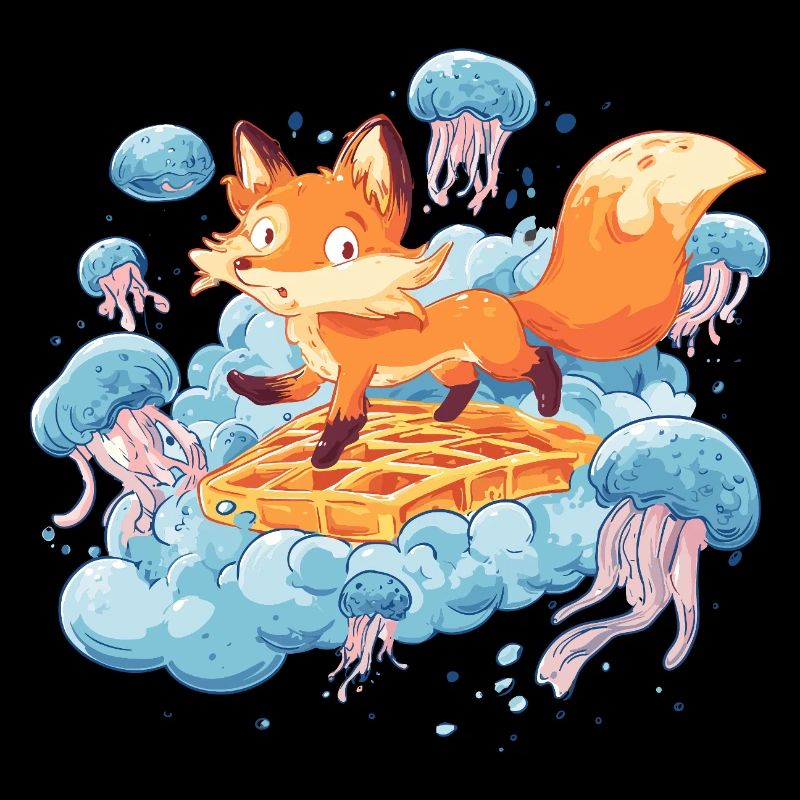 Fuchs auf Waffeltraum