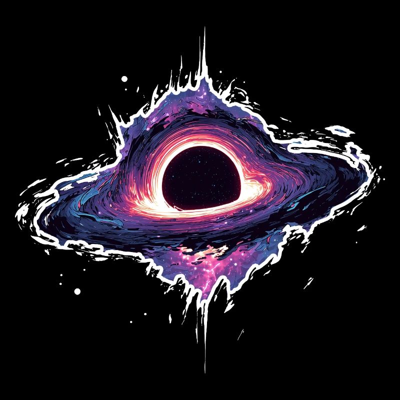 Astronomie Weltraum-Schwarzes Loch Ereignishorizont