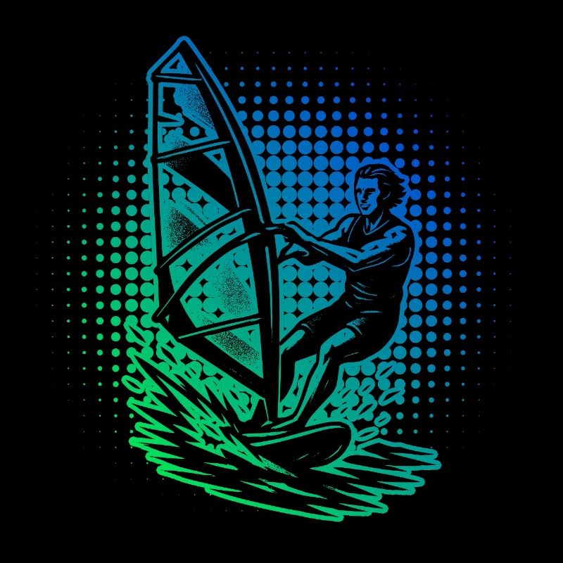 Compact windsurfing design for windsurfing