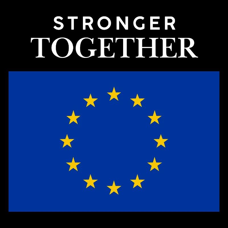 Drapeau européen fort ensemble