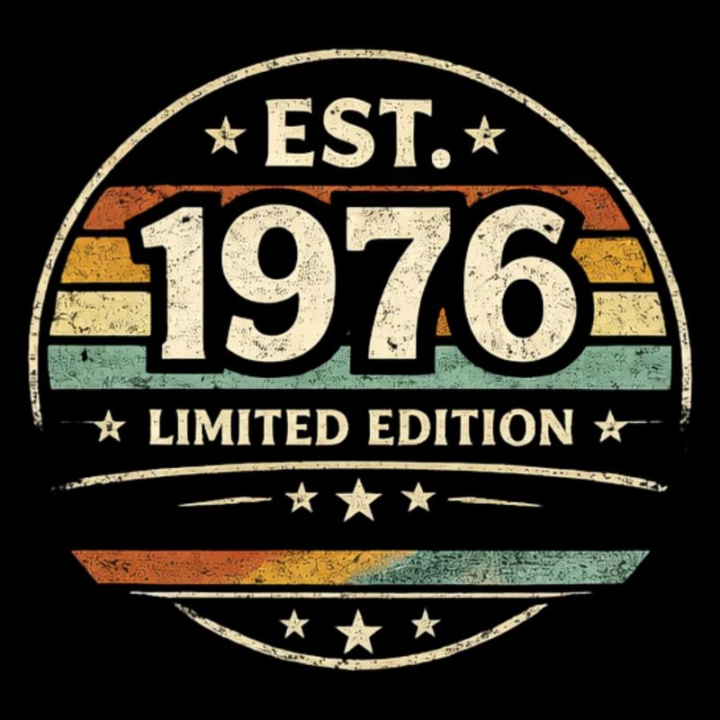 Édition limitée 1976 anniversaire vintage