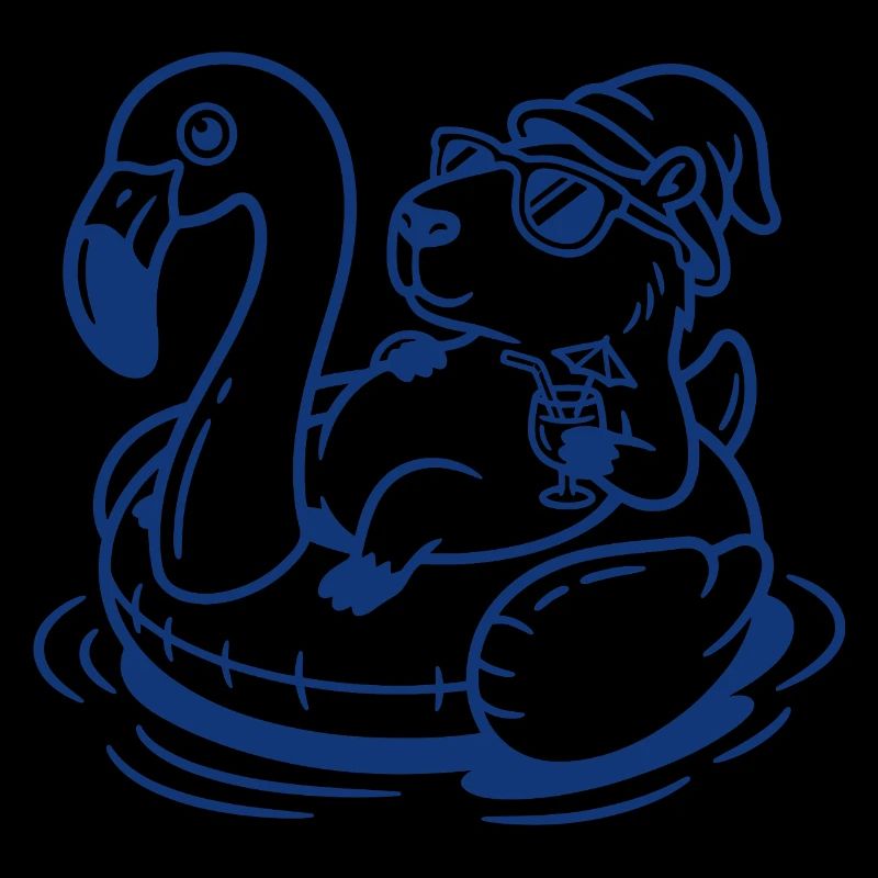 Flamingo Float Capy