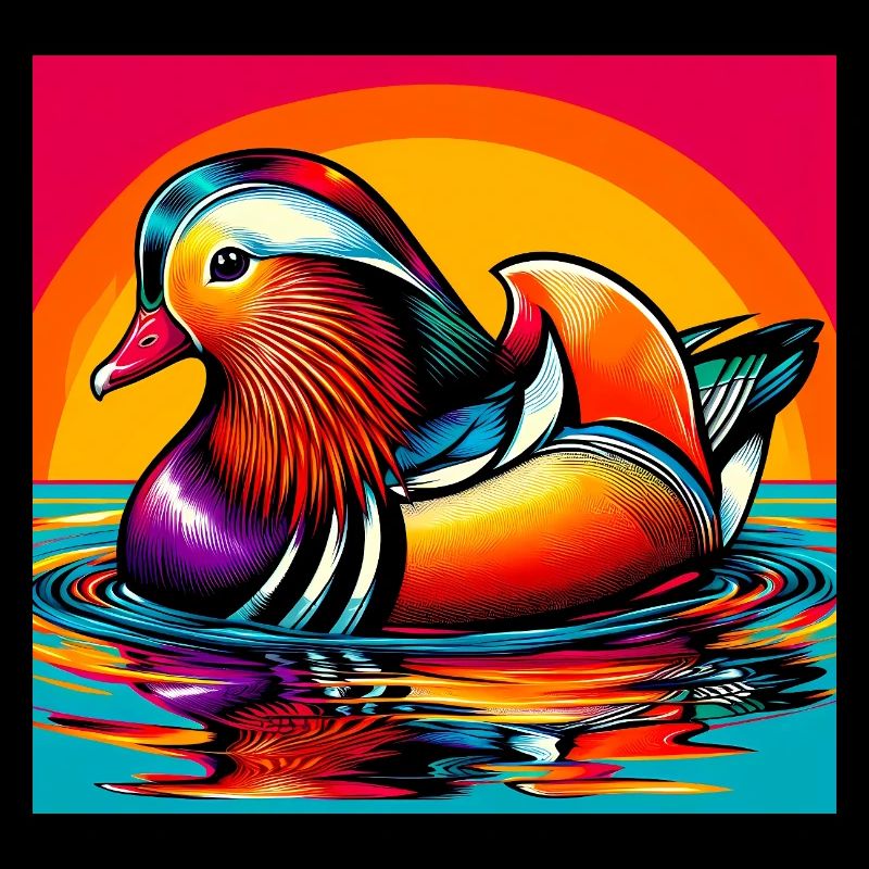 Mandarin duck