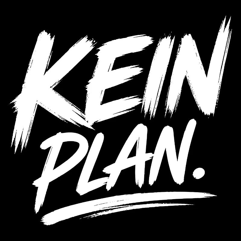 KeinPlan Pinsel Typo