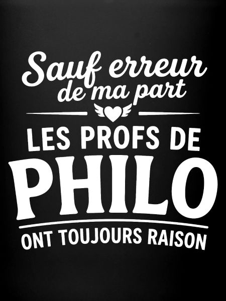 Philo Profs Toujours Raisons