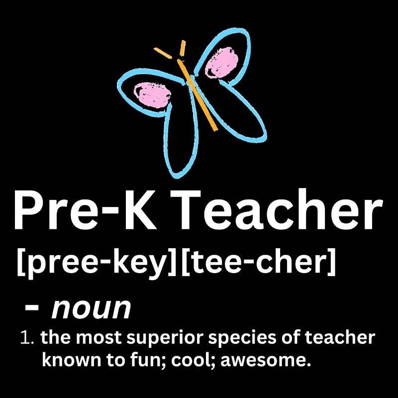 pre-k teacher funny noun definition
