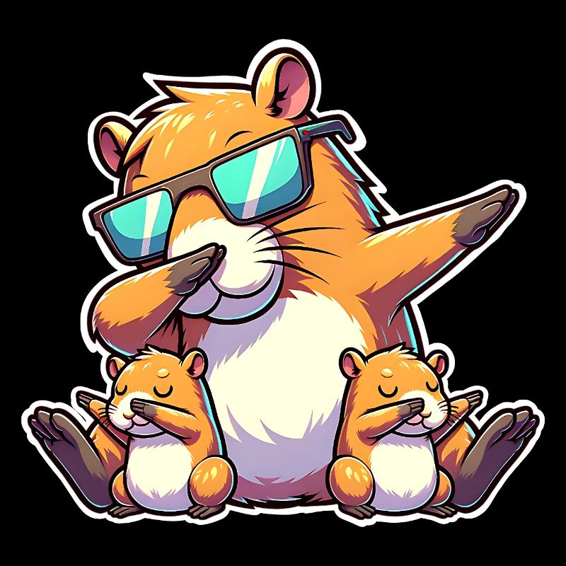 Capybara Papa