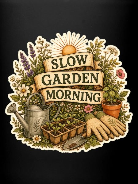 SLOW GARDEN MORNING