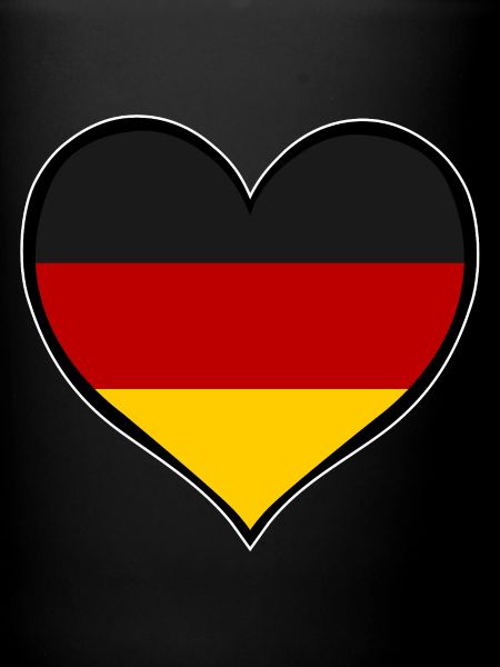 Germany Heart Flag
