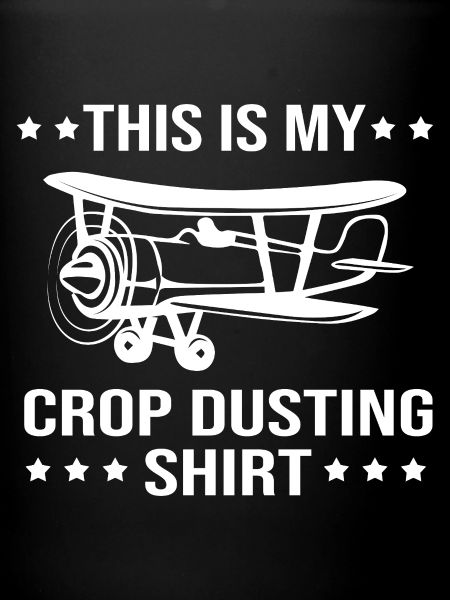 Crop Duster Flugzeug Pilot