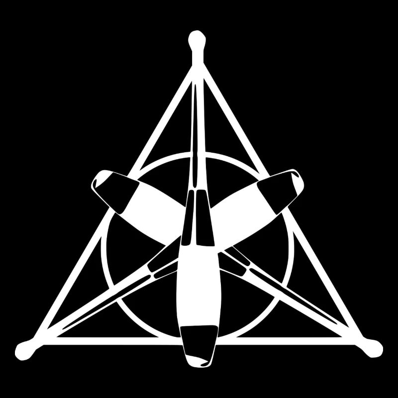 cônes triangle blanc