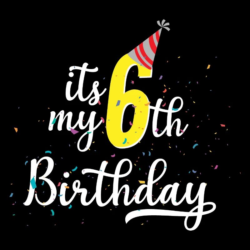 6 cadeau d'anniversaire de six ans