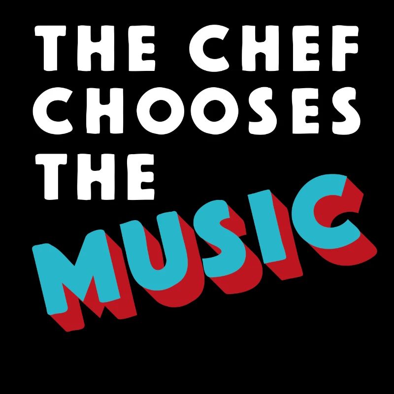 Le CHEF choisit la musique! Cuisinier DJ Rock / Dance!