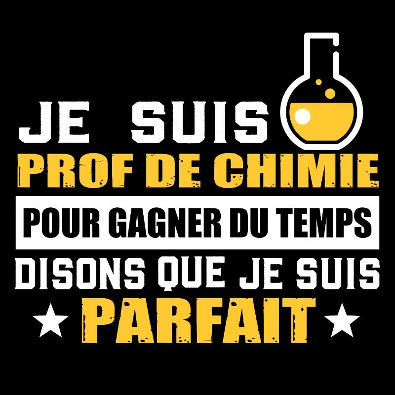 professeur de chimie physique cadeau drôle prof