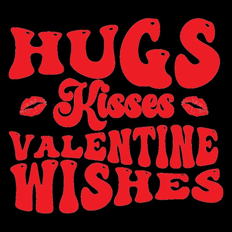 Câlins Bisous Saint-Valentin Souhaits