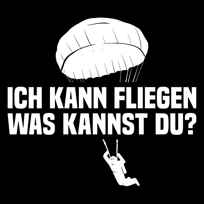 Skydiving Fallschirmspringen Spruch Skydiver